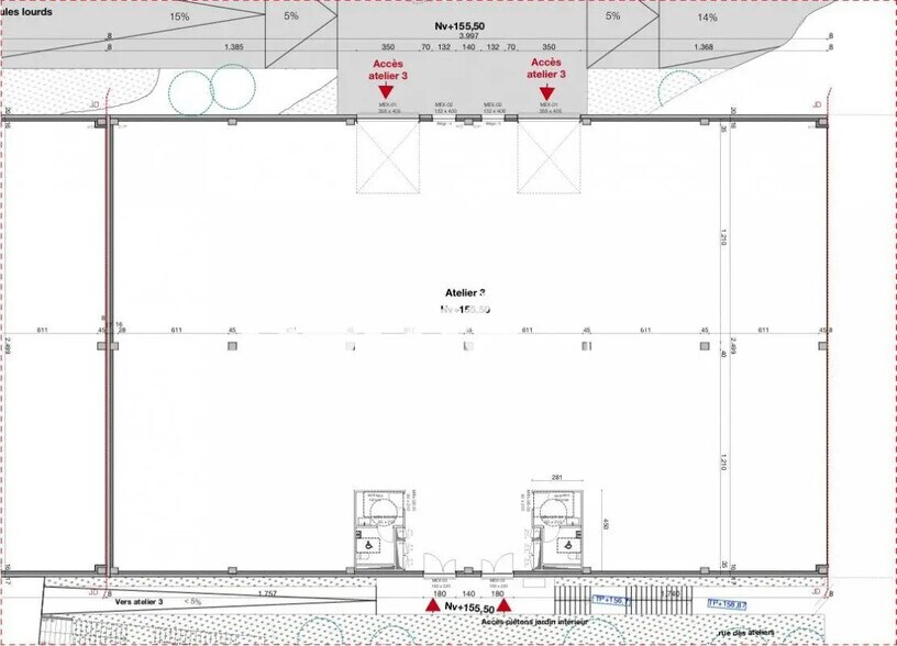 Industriel/Logistique dans Mouans-Sartoux à louer - Plan d’étage – Image 3 sur 4