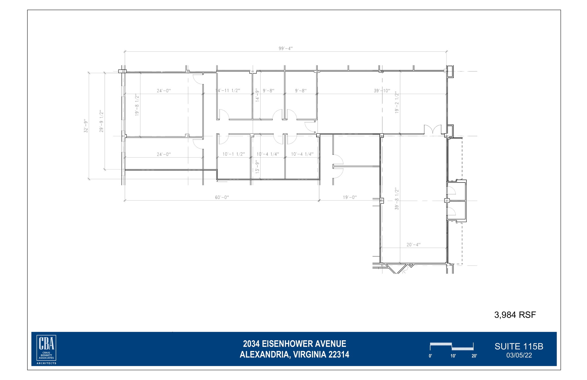 2034 Eisenhower Ave, Alexandria, VA à louer Plan d’étage– Image 1 sur 1