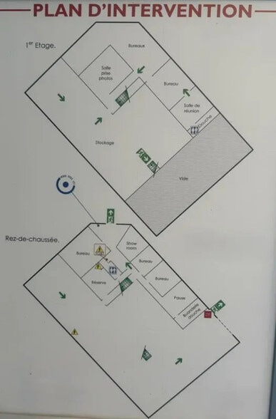 Local d’activités dans Seignosse à louer - Plan d’étage – Image 3 sur 3
