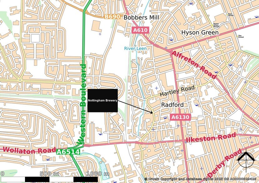 17 St Peters St, Nottingham à louer - Photo de l’immeuble – Image 3 sur 3