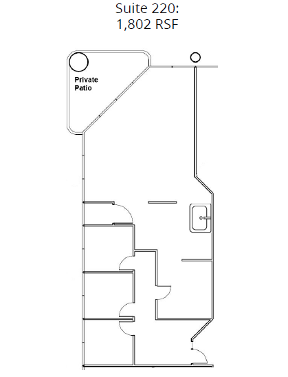 5001 E Commercenter Dr, Bakersfield, CA à louer Plan d’étage– Image 1 sur 1