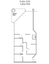 5001 E Commercenter Dr, Bakersfield, CA à louer Plan d’étage– Image 1 sur 1