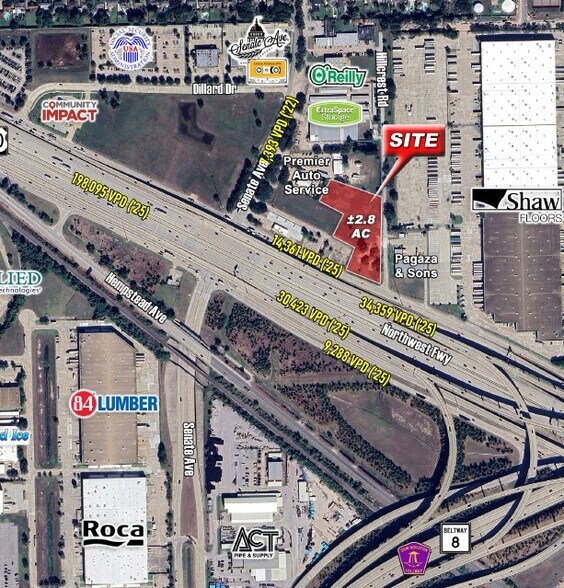 US 290 & Hillcrest Rd, Houston, TX à vendre - Photo de l’immeuble – Image 2 sur 2