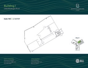 2333 Waukegan Rd, Bannockburn, IL à louer Plan d’étage– Image 1 sur 1