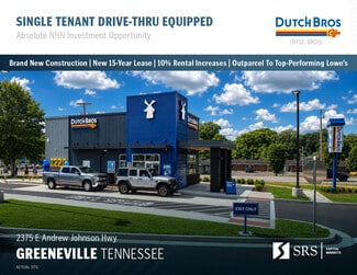 Plus de détails pour 2375 E Andrew Johnson Hwy, Greeneville, TN - Local commercial à vendre
