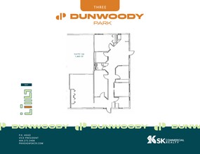 1 Dunwoody Park, Atlanta, GA à louer Plan de site– Image 1 sur 1