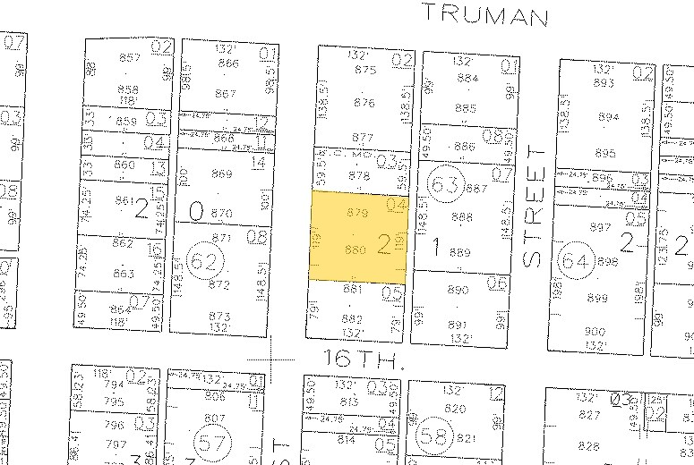 1525-1527 Locust St, Kansas City, MO à louer - Plan cadastral – Image 2 sur 9
