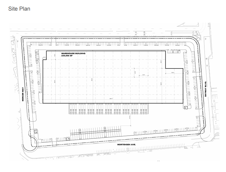 Mortensen Ave, Salinas, CA à louer Plan de site– Image 1 sur 1