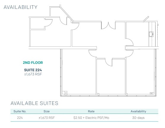 6725 Mesa Ridge Rd, San Diego, CA à louer Plan d’étage– Image 1 sur 1