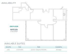 6725 Mesa Ridge Rd, San Diego, CA à louer Plan d’étage– Image 1 sur 1