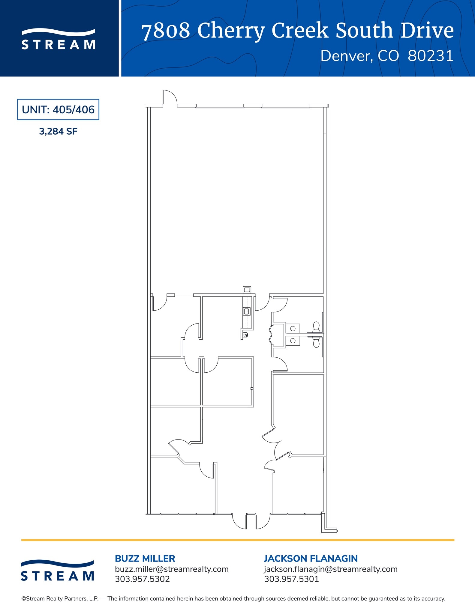7808 E Cherry Creek South Dr, Denver, CO à louer Plan de site– Image 1 sur 1