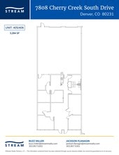 7808 E Cherry Creek South Dr, Denver, CO à louer Plan de site– Image 1 sur 1