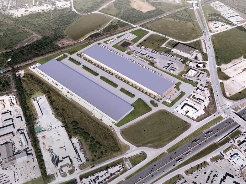Commercial Circle, New Braunfels, TX à louer - Aérien – Image 3 sur 4