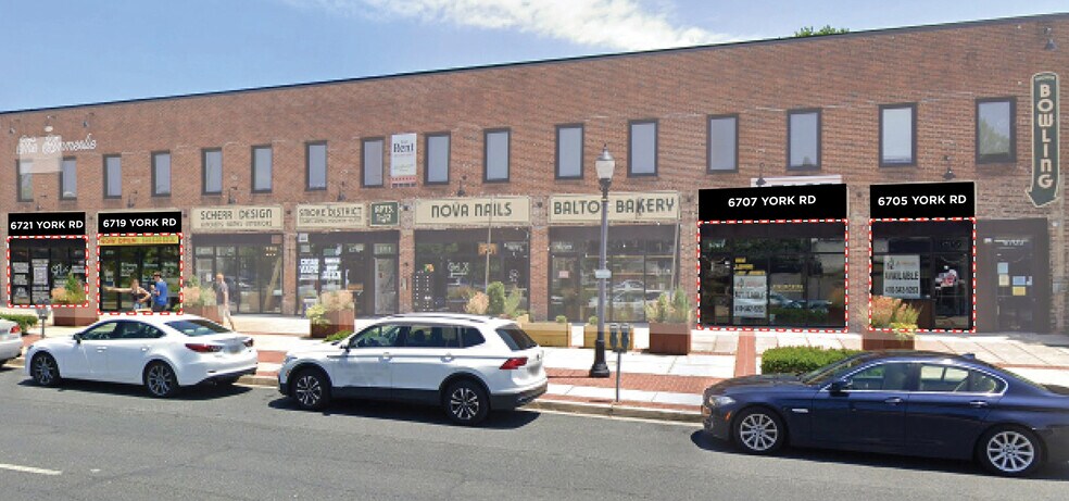 6705-6721 York Rd, Baltimore, MD à louer - Photo de l’immeuble – Image 3 sur 6