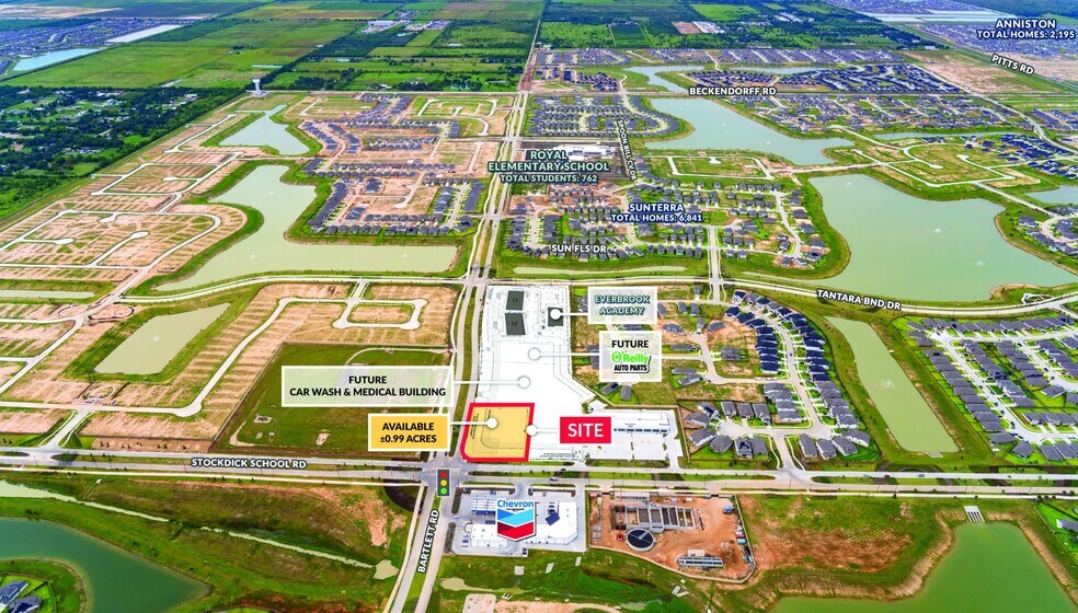 NEC of Stockdick Rd and Bartlett Rd, Katy, TX à louer - Aérien – Image 2 sur 4