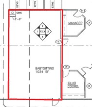 336 N Sunrise Ave, Roseville, CA à louer Plan d’étage– Image 2 sur 2