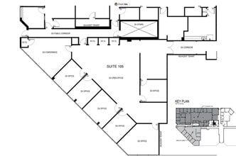 6100 Chevy Chase Dr, Laurel, MD à louer Plan d’étage– Image 1 sur 1