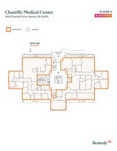 1605 Chantilly Dr NE, Atlanta, GA à louer Plan d’étage– Image 1 sur 1