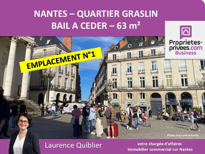 Local commercial dans Nantes à louer - Photo de l’immeuble – Image 1 sur 9
