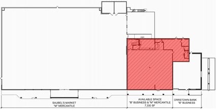 2-8 Ballast Ln, Stewartstown, PA à louer Plan d’étage– Image 1 sur 1