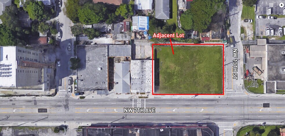 1250 NW 7th Ave, Miami, FL à vendre - Aérien – Image 3 sur 5