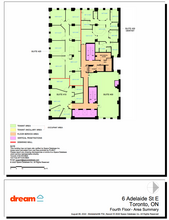6 Adelaide St E, Toronto, ON à louer Plan d’étage– Image 1 sur 1