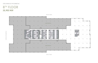 1290 Avenue of the Americas, New York, NY à louer Plan d’étage– Image 1 sur 2