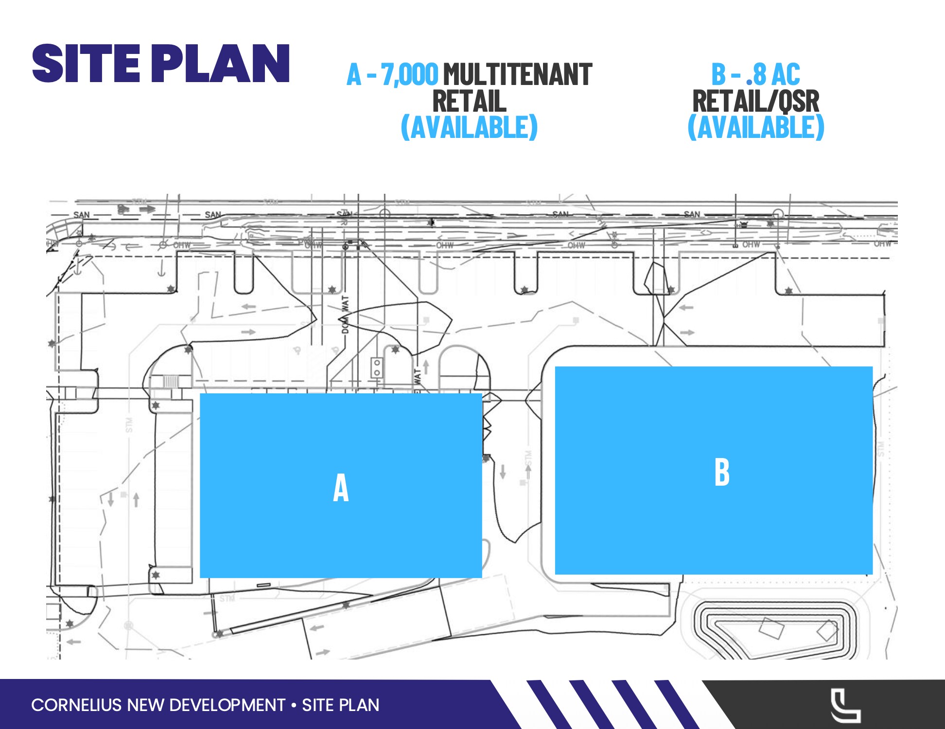 W Baseline St & S 1st Ave, Cornelius, OR à louer Plan de site– Image 1 sur 3