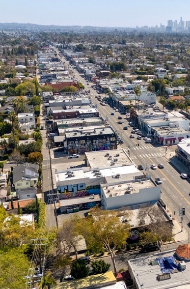 7625-7629 Melrose Ave, Los Angeles, CA à louer - Aérien – Image 2 sur 51