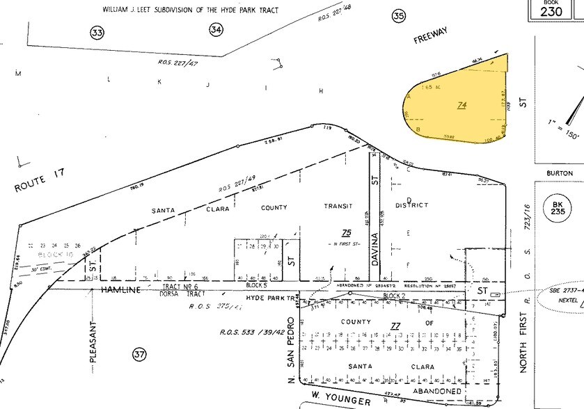 1155 N 1st St, San Jose, CA à louer - Plan cadastral – Image 3 sur 3