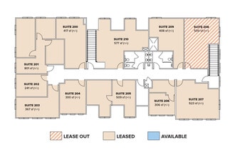 415 Route 206, Hillsborough, NJ à louer Plan d’étage– Image 2 sur 2
