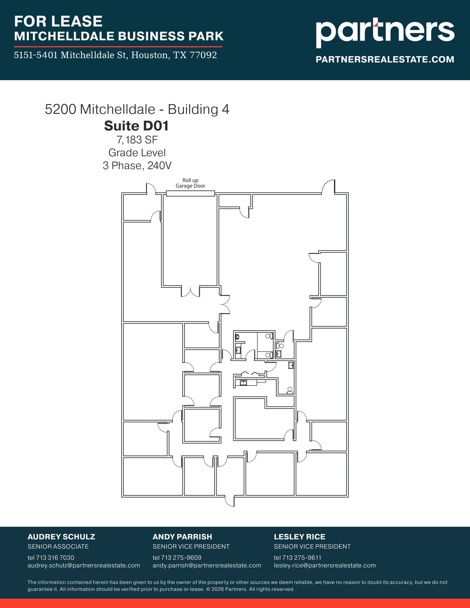 5151 Mitchelldale St, Houston, TX à louer Plan de site– Image 1 sur 1