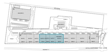 3030 S Sylvania Ave, Sturtevant, WI à louer Plan de site– Image 1 sur 1