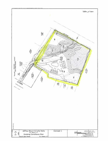 224 US-7, Saint Albans, VT à vendre - Plan de site – Image 2 sur 2
