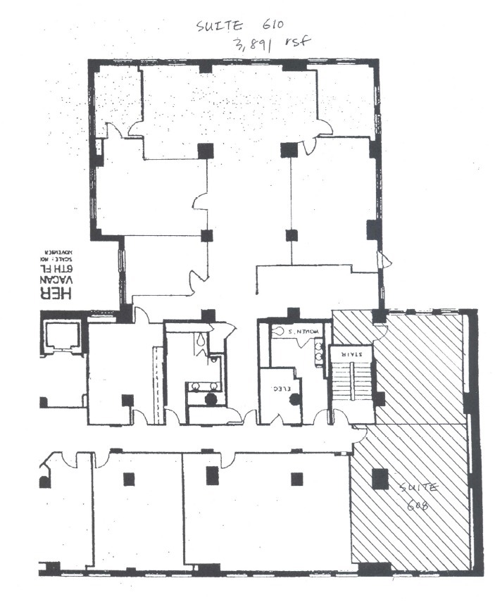 510 W 6th St, Los Angeles, CA à louer Plan d’étage– Image 1 sur 1