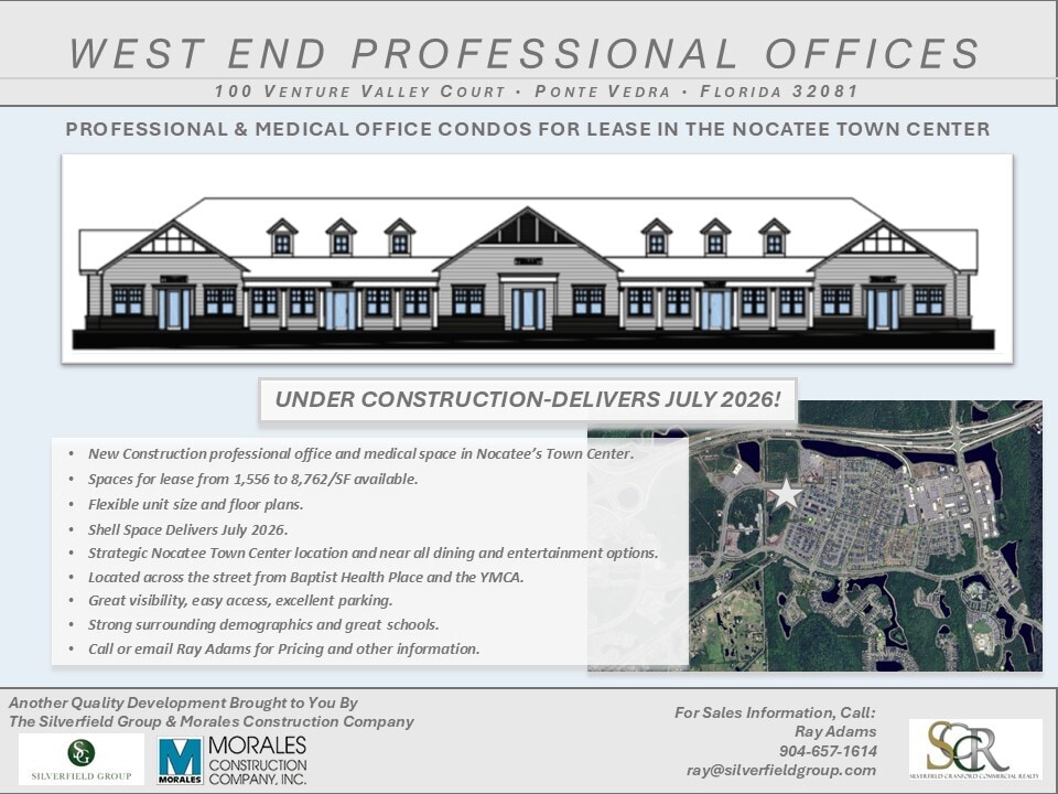 100 Venture Valley Ct, Ponte Vedra, FL à louer Photo de l’immeuble– Image 1 sur 8