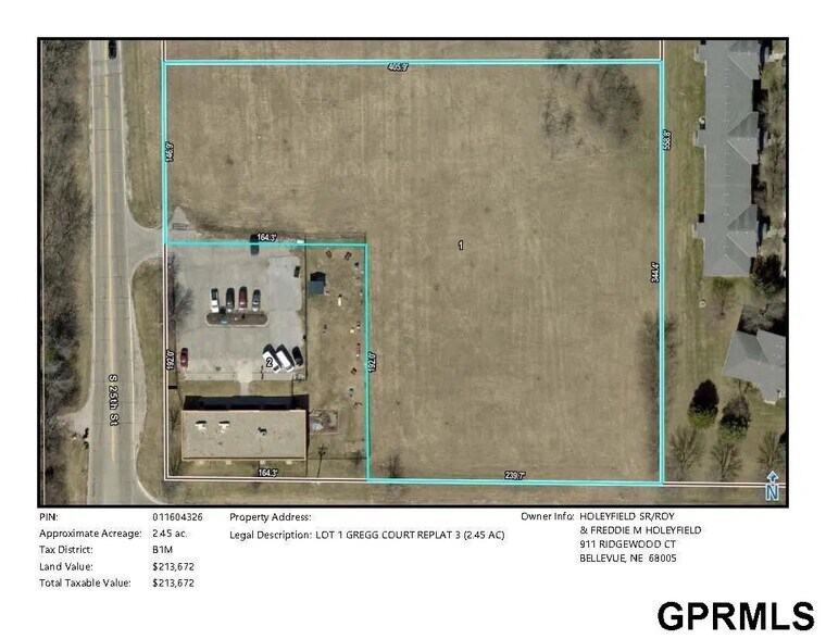 10131-10133 S 25th St, Bellevue, NE à vendre - Aérien – Image 3 sur 5