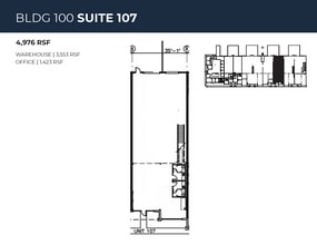 110 Thompson Rd, Hiram, GA à louer Plan d’étage– Image 1 sur 1