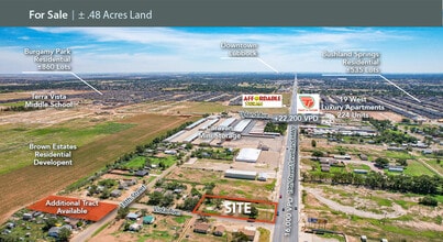 7408 19th St, Lubbock, TX - Vue aérienne vue de carte - Image1