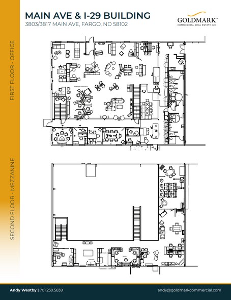 3803 Main Ave, Fargo, ND à vendre - Plan d’étage – Image 3 sur 4