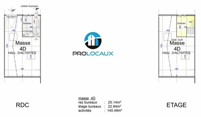 Plus de détails pour Local d’activités à vendre