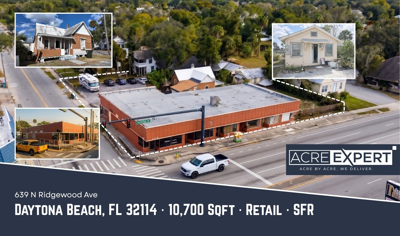 639 N Ridgewood Ave, Daytona Beach, FL à vendre Photo principale– Image 1 sur 4