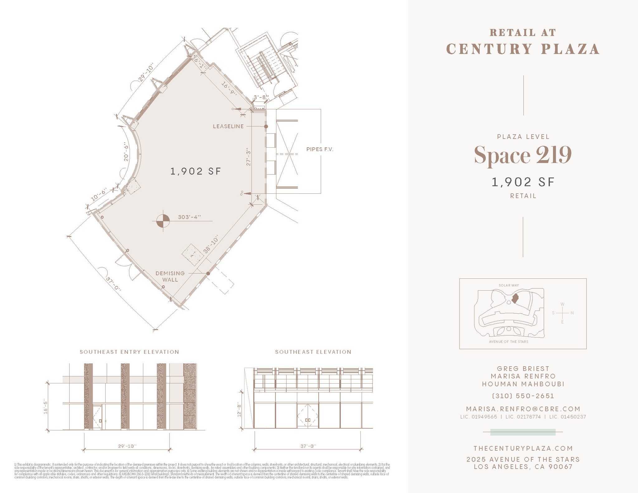 10200 Constellation Blvd, Los Angeles, CA à louer Plan d’étage– Image 1 sur 1