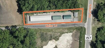 1445 N Bluff Rd, Collinsville, IL - VUE AÉRIENNE  vue de carte