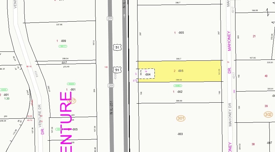 4234 Mahoney Dr, Peru, IL à vendre - Plan cadastral – Image 2 sur 3
