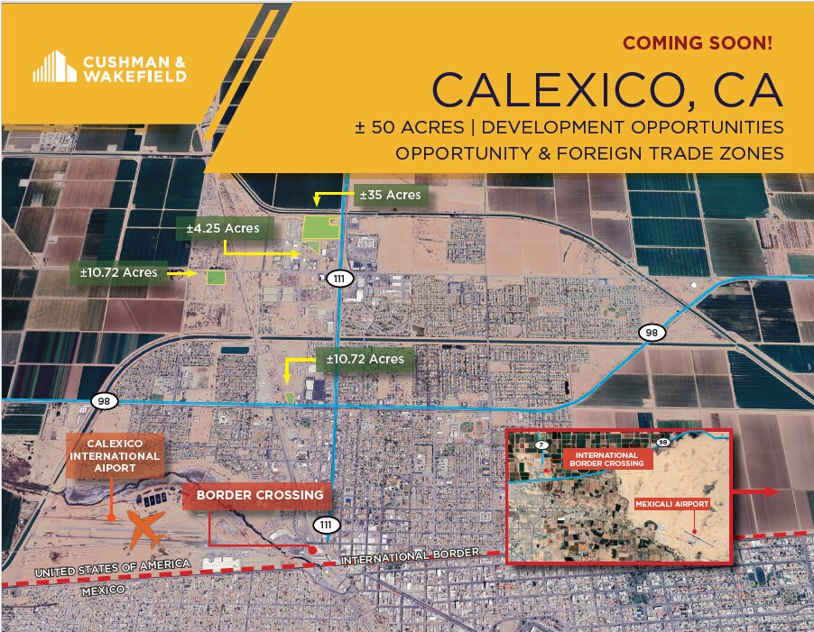 Calexico Land Portfolio | Ask Financing portefeuille de 4 biens à vendre sur LoopNet.fr Photo de l’immeuble– Image 1 sur 8