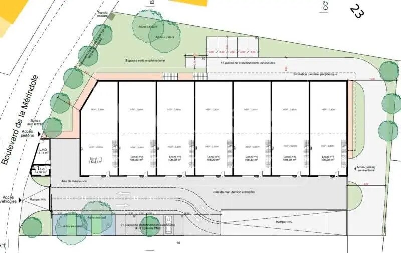 21 Boulevard De La Merindole, Port-de-Bouc à vendre - Plan de site – Image 3 sur 6