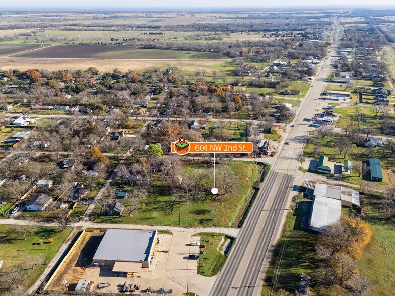 604 NW 2nd St, Kerens, TX à vendre - Aérien – Image 3 sur 7