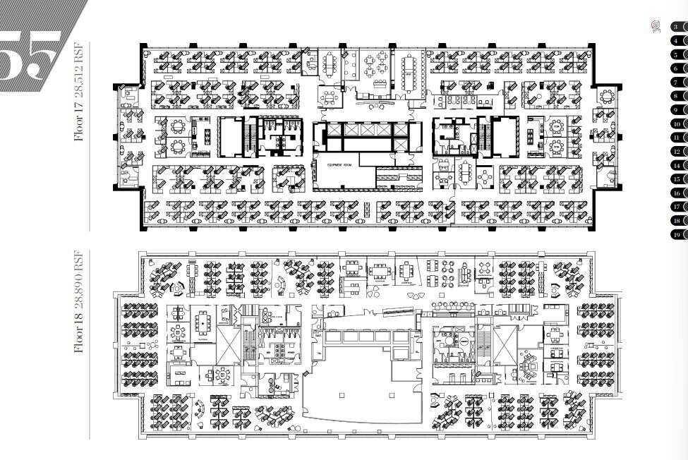 55 Bloor St W, Toronto, ON à louer Plan d’étage– Image 1 sur 1