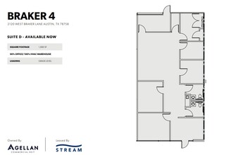 2120 W Braker Ln, Austin, TX à louer Plan d’étage– Image 1 sur 1